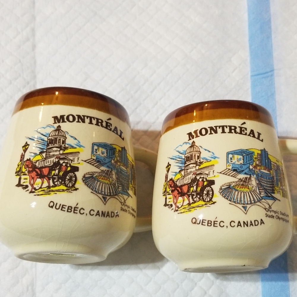 Montreal Quebec Canada cups